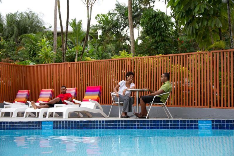 Tanoa Plaza Hotel Suva Exterior foto